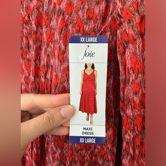 Brand new Joie red maxi dress - Picture 2 of 4